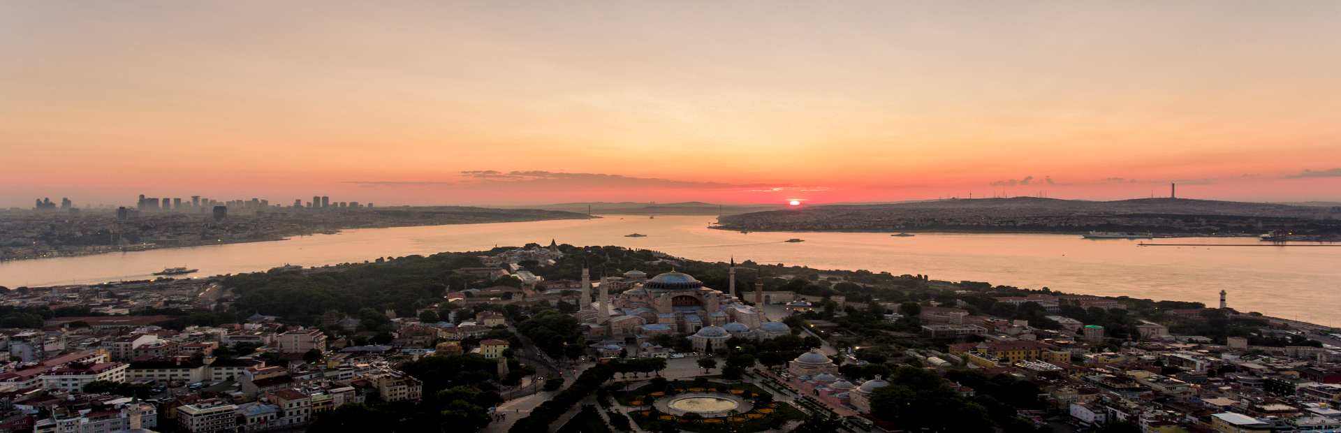 İSTANBUL GÜNDOĞUMU DRONE ÇEKİMİ