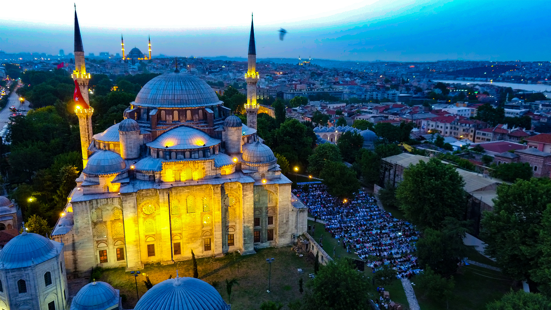 YEDİHİLAL İFTAR PROGRAMI- ŞEHZADE CAMİİ HAVA ÇEKİMİ